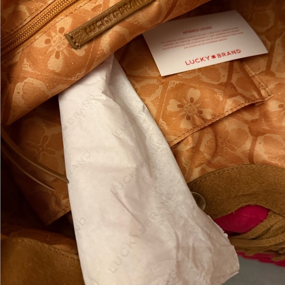 ⭐️NWT LUCKY BRAND LEATHER BAG⭐️ - Picture 11 of 12